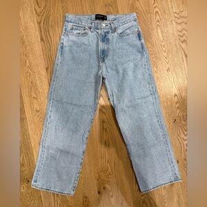 Abercrombie & Fitch Men's Baggy Light Wash Jeans